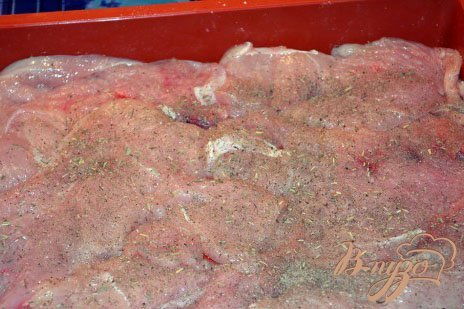 Французский вариант запеченого мяса птицы Французский вариант запеченого мяса птицы