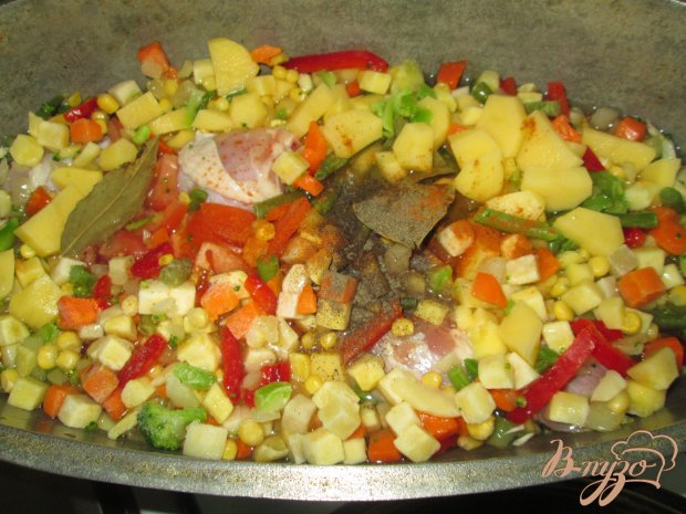 Рагу с курицей Рагу с курицей