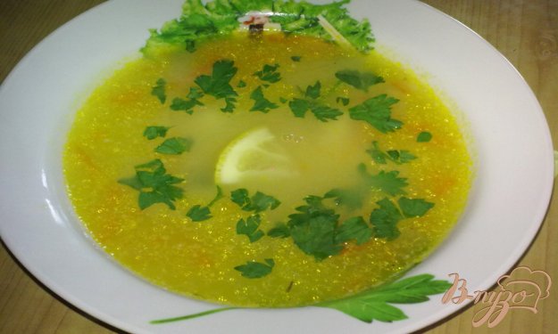 Рецепт Простой куриный суп с рисом