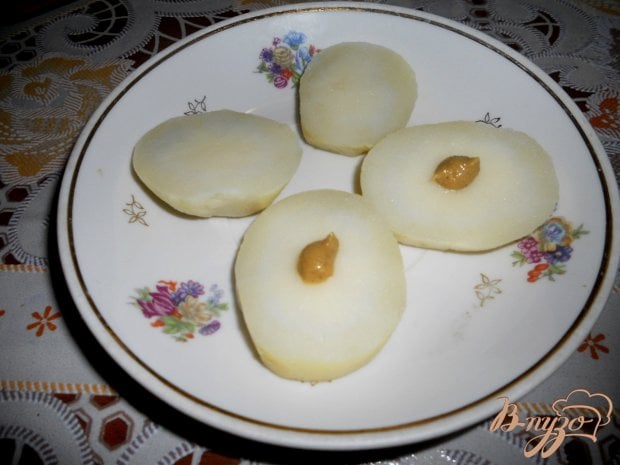 Простая закуска из сельди и картофеля Простая закуска из сельди и картофеля