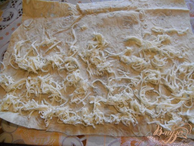 Рулет из лаваша с горбушей и сыром Рулет из лаваша с горбушей и сыром