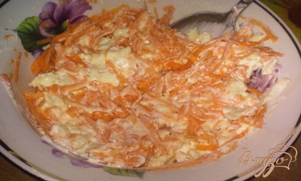 Горячие бутерброды с морковью и плавленным сыром Горячие бутерброды с морковью и плавленным сыром
