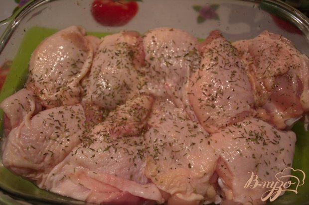 Курица под луковым соусом Курица под луковым соусом