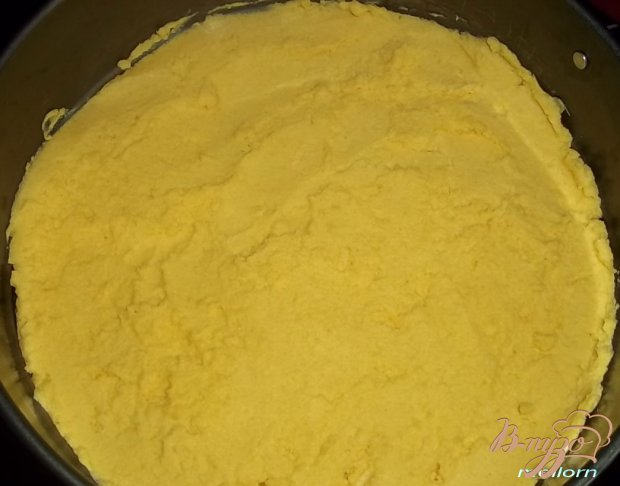 Кукурузный пирог с творогом и черникой Кукурузный пирог с творогом и черникой