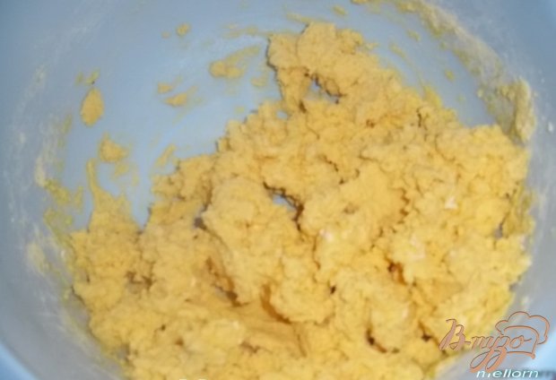 Кукурузный пирог с творогом и черникой Кукурузный пирог с творогом и черникой