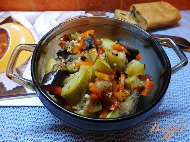 Рецепт Диетическое овощное рагу с ароматными травами
