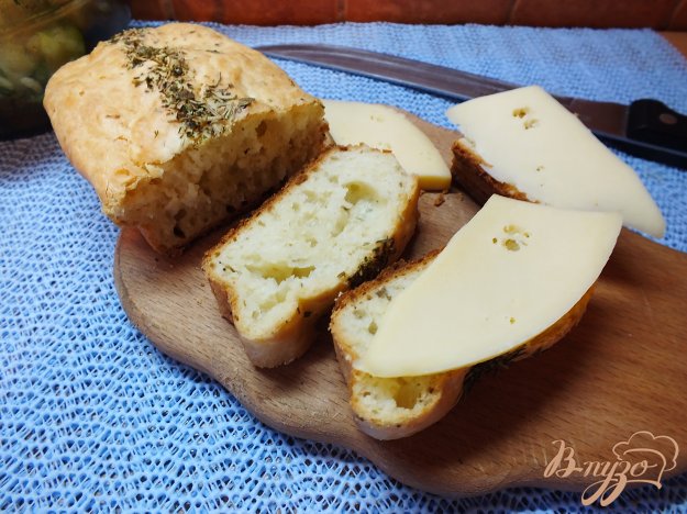 Рецепт Розмариновый хлеб на сухих дрожжах
