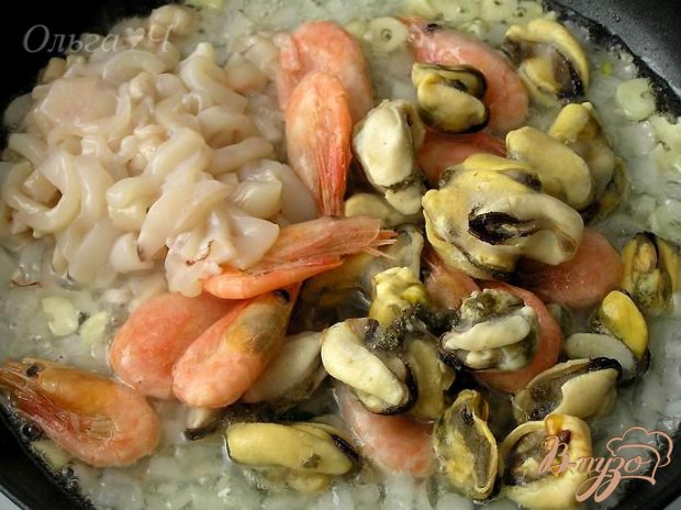 Морская паэлья Морская паэлья