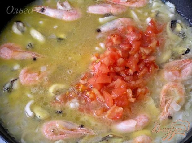Морская паэлья Морская паэлья
