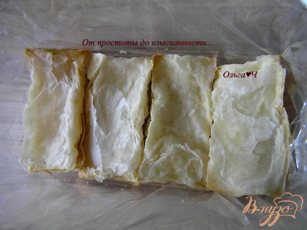 Слоеный торт-мороженое с шоколадным кремом Слоеный торт-мороженое с шоколадным кремом
