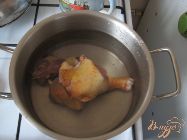 Куринный суп с брокколи Куринный суп с брокколи