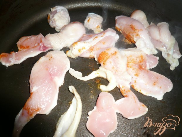 Куриная грудка со сладким перцем Куриная грудка со сладким перцем