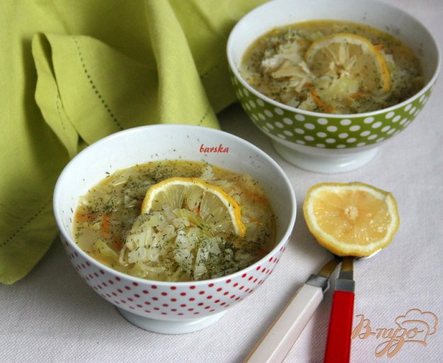 Рецепт Луковый суп с капустой