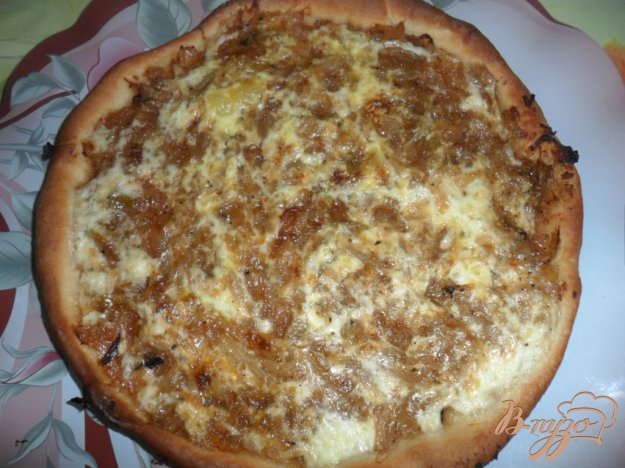 Рецепт Пирог-пицца с тушеной капустой