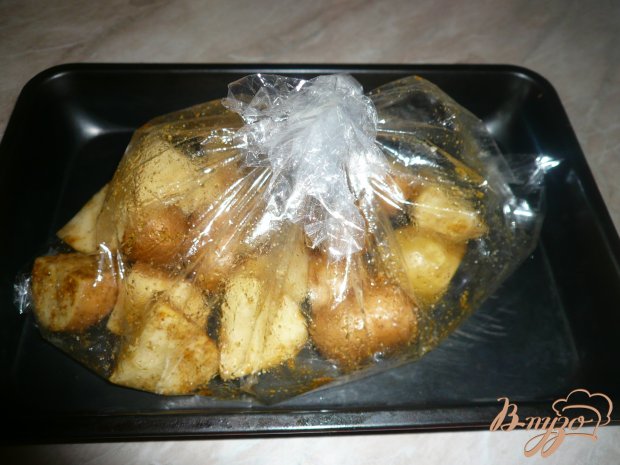 Картофель, запеченный в пакете Картофель, запеченный в пакете