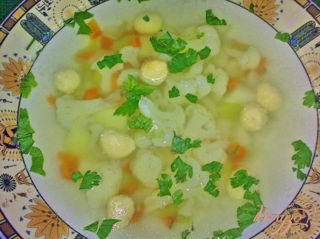 Рецепт Суп с сырными шариками
