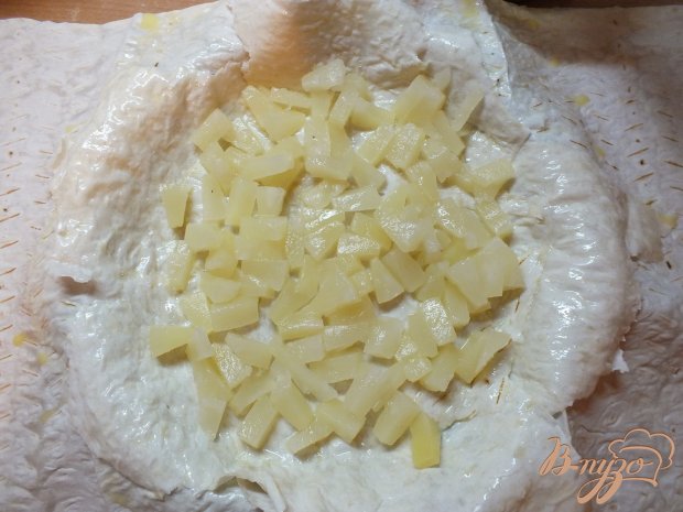 Сладкий пирог с ананасом и сыром Сладкий пирог с ананасом и сыром