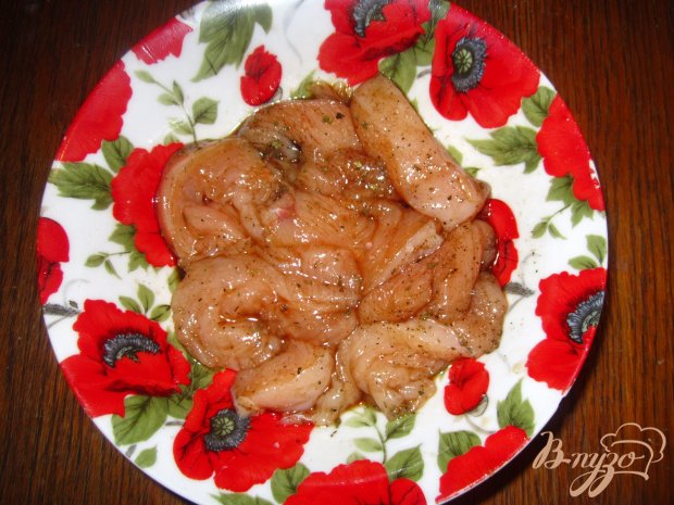Запеченный картофель с курицей со специями Запеченный картофель с курицей со специями