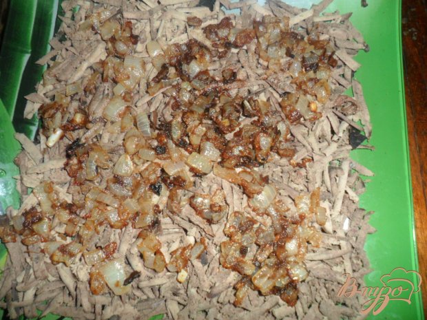 Салат с печени Салат с печени