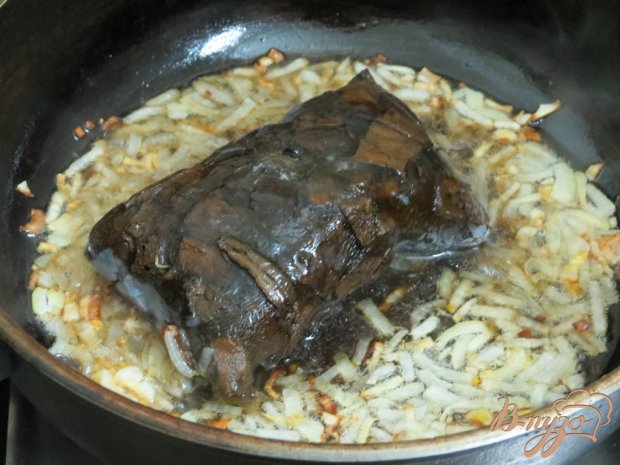 Куриные желудочки с лесными грибами Куриные желудочки с лесными грибами