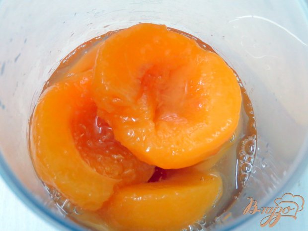 Рецепт Молочный коктейль с персиками