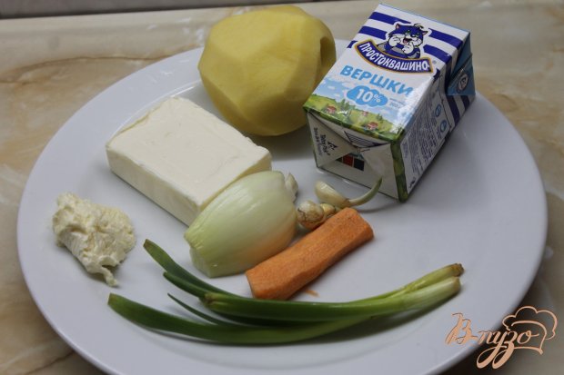 Рецепт Сырный супчик с овощами