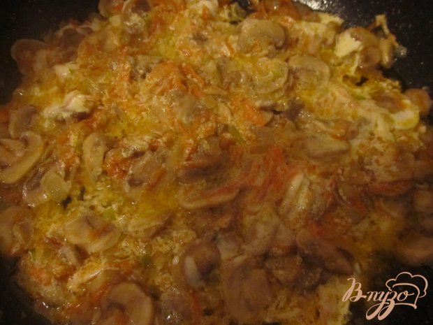 Сырный суп с грибочками Сырный суп с грибочками