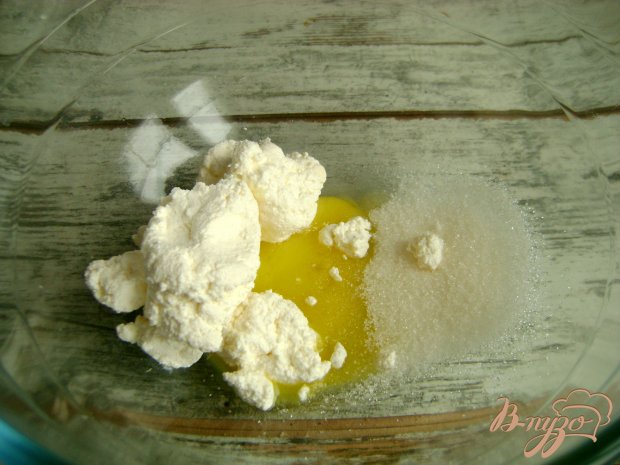 Рецепт Творожные панкейки с йогуртом и гранатом