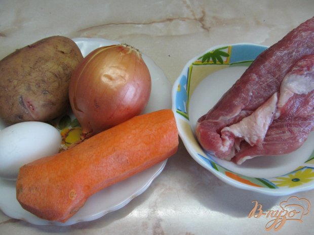 Рецепт Картофельные зразы с начинкой из фарша свинины