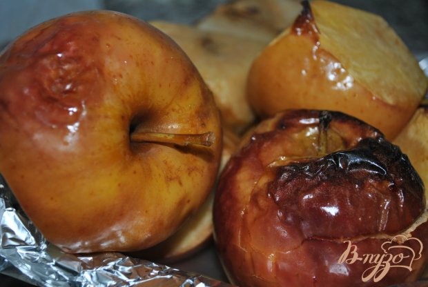 Рецепт Шарлотка с печеными яблоками