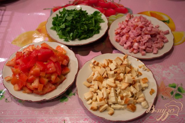 Салат с прикопченным вкусом Салат с прикопченным вкусом