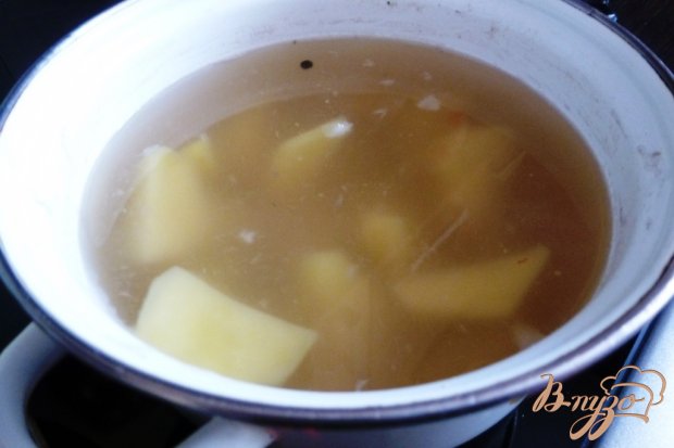 Рецепт Суп с зеленым горошком и щавелем