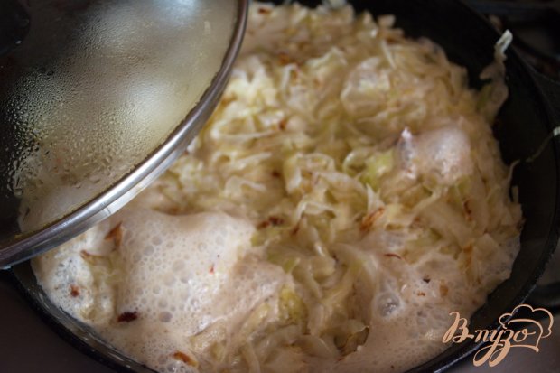 Вареники с капустой и отварным яйцом Вареники с капустой и отварным яйцом