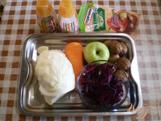 Рецепт Салат капустный со свеклой