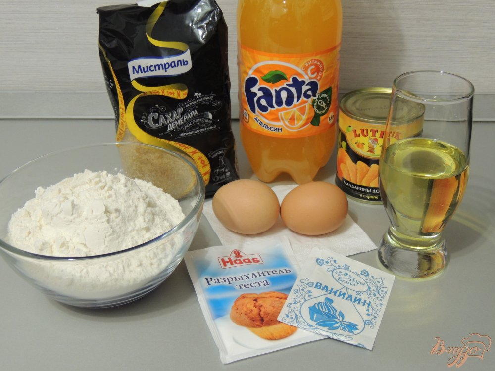 Мандариновый пирог Мандариновый пирог