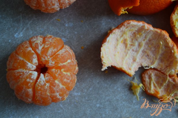 Рецепт Десерт с карамелизированными мандаринами