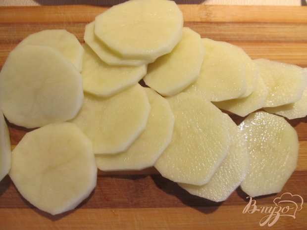 Рецепт Тушеная картошка с капустой в подливке