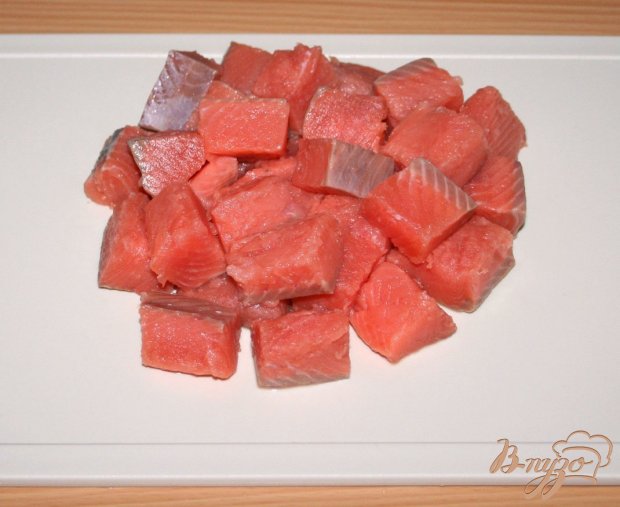 Рецепт Картофель,запеченный с лососем