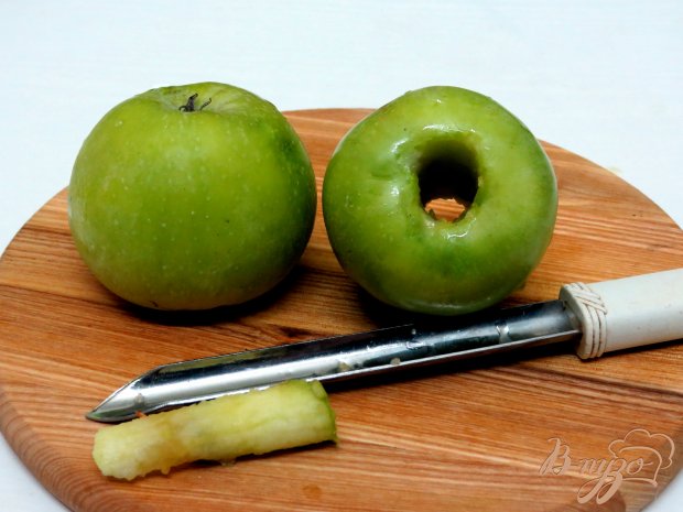 Рецепт Яблочные кольца в тесте