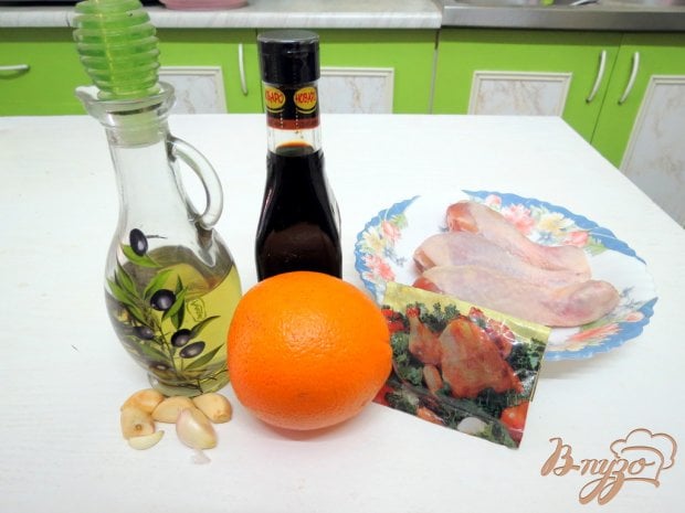 Куриные голени в апельсиновом маринаде Куриные голени в апельсиновом маринаде