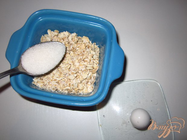 Рецепт Холодный завтрак из овсянки и клюквы