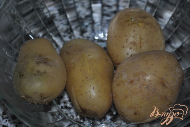 Рецепт Теплый салат с картофелем и овощами