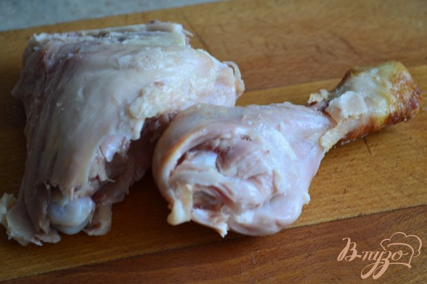 Рецепт Салат с копченой курицей и киви