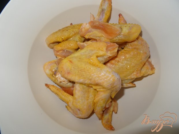 Рецепт Куриные крылышки маринованные в майонезе