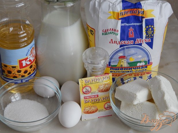 Рецепт Блинчики с творогом