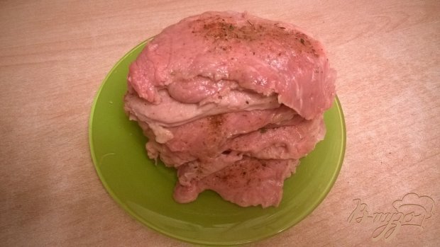 Рецепт Мясные рулетики с салом