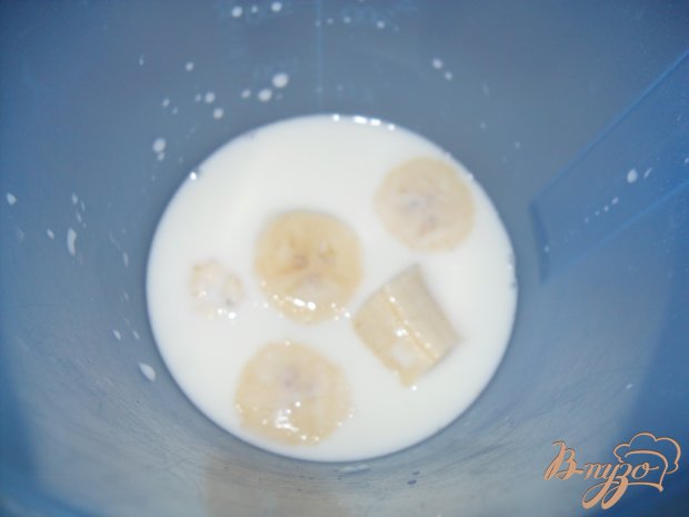 Рецепт Банановый молочный коктейль
