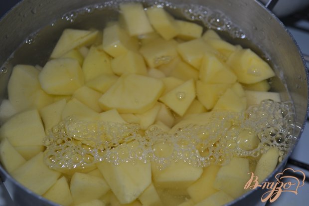 Рецепт Картофельные зразы с куриным варшем