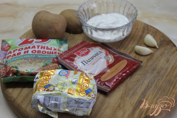 Рецепт Картофель по - креольски с соусом