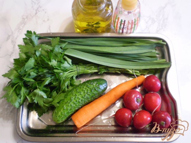 Рецепт Весенний салат с морковкой